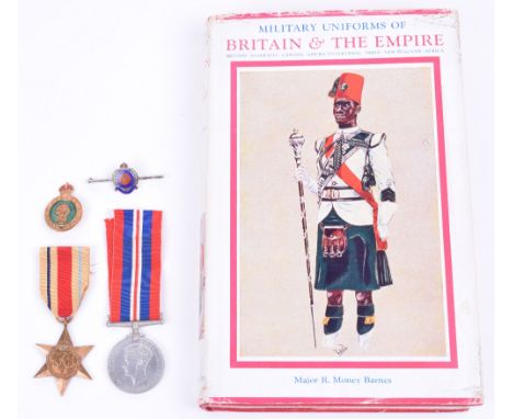 WW2 Campaign Medals consisting of 1939-45 War Medal and Africa campaign star, both with ribbons. Accompanied by Woman’s Land 