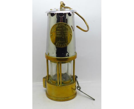 An Eccles Type 6 miners lamp 