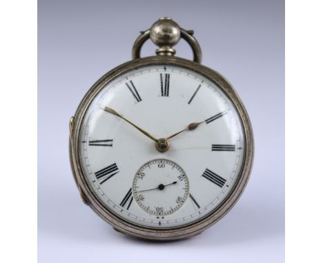 Six Silver Cased Open Faced Fusee Lever Pocket Watches Late 19th/ Early 20th Century, by Burdiss of Coventry, each with 50mm 