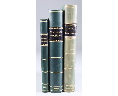 A Collection of all the addresses and other papers which were published during a late contested election at Grantham: To whic