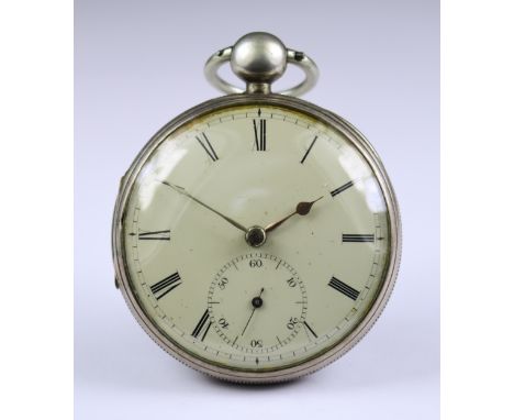 Three Silver Cased Open Faced Lever Fusee Pocket Watches, comprising - one by H Stuart, Liverpool, 1829, 52mm diameter case, 