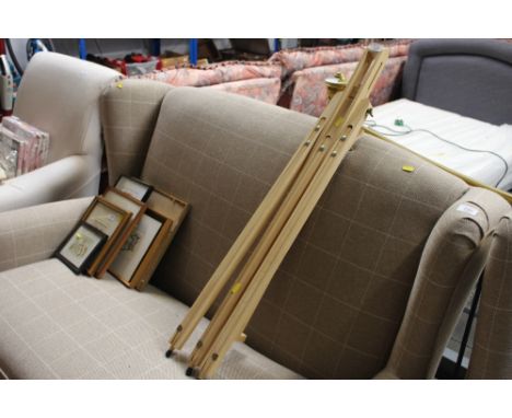 An artists easel 