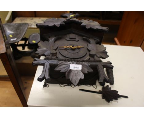 A Black Forest cuckoo clock