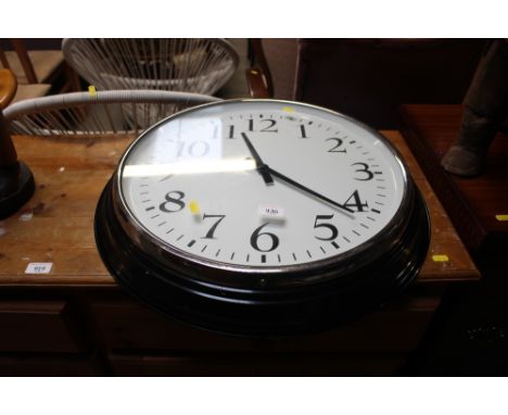 A large wall clock