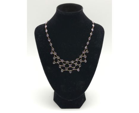 14 CARAT AMETHYST NECKLACE