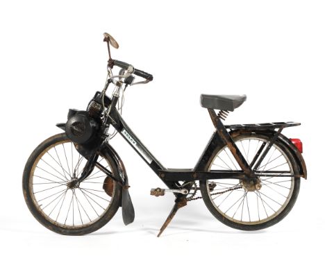 A vintage Solex S3800 moped. 49cc engine, made in France