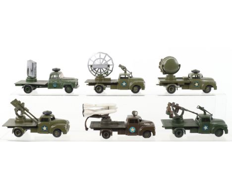 Tekno/Vilmer Military Diecast Models, including: Tekno 950 Army Rocket Truck, complete with three plastic rockets, with steer