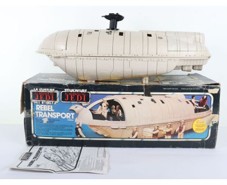 Vintage Palitoy Boxed Star Wars Return of The Jedi  Rebel Transport Vehicle, made In France , contains one Rebel Transport ve