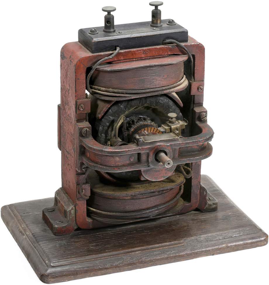Early AEG Electric Motor, c. 1890 Allgemeine Elektricitäts Gesellschaft