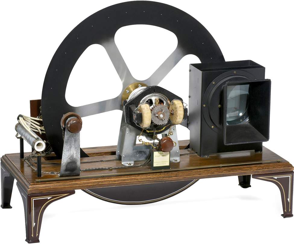 The Baird Televisor World's very first mechanical television set