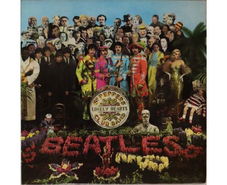 SGT PEPPER'S LP &amp; ASK ME WHY - MISPRESSINGS. Fascinating offering of 2 x extremely unusual mispressings! Titles are Sgt P