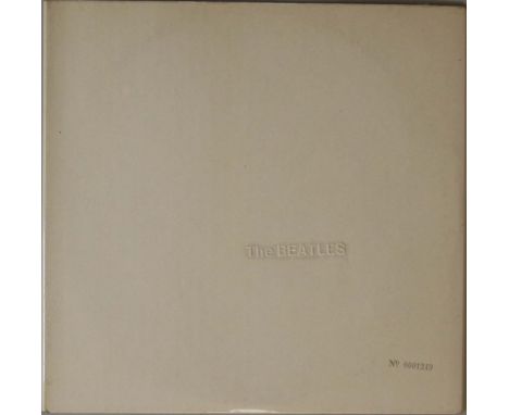 WHITE ALBUM - ORIGINAL UK MONO - NUMBER 0001249. Wonderful low numbered original UK copy of the seminal 1968 album (PMC 7067/