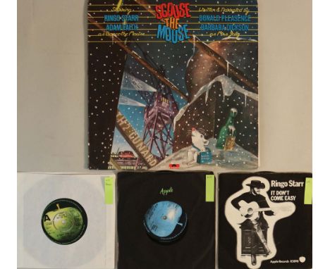 RINGO STARR - SCOUSE THE MOUSE &amp; 7" (WITH DEMO). Premier selection of 1 x LP with 3 x 7" from Sir Starkey. Titles are Sco