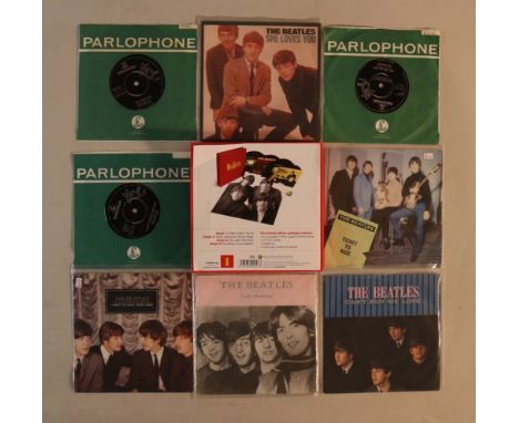 7" COLLECTION. Finely tuned collection of 19 x 7" with 1 x limited edition 7" box set. Titles include The Beatles (Record Sto