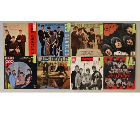FRENCH ODEON EPs. Très bien collection of 8 x neatly presented original French EPs. Titles are From Me To You (SOE 3739 blue 