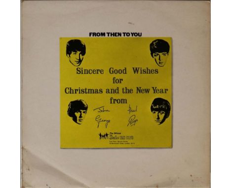 FROM THEN TO YOU - THE BEATLES CHRISTMAS RECORD 1970 LP (LYN 2153/2154). A lovely example original UK copy of the 1970 LP con