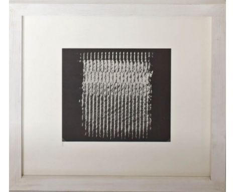 Mack, Heinz (geb. 1931 Lollar) Ohne Titel. Offset-Lithographie, aus einer Auflage von 500 Ex., verso typographisch bez., Edit