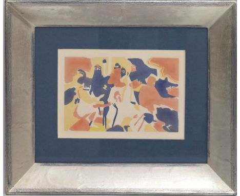Kandinsky, Wassily (1866 Moskau, Russland - Neuilly-sur-Seine, Frankreich 1944), nach Orientalisches. Wohl späterer Druck. Si