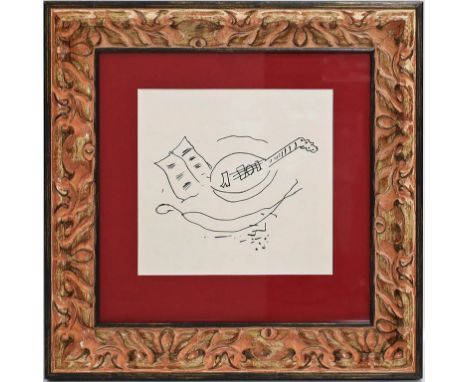 Braque, Georges (1882 Argenteuil - Paris 1963) "Le jour et la nuit". Lithographie, aus "Derriere le Miroir" (DLM). Sichtmaß c