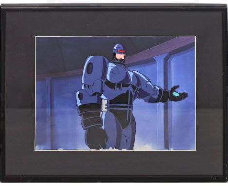 Comic-Animation, CCL Productionart. Darstellungen aus "Robo Cop". Collagierte Mischtechnik/Folie - Anime Cel, Production Art 
