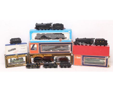 Model Railway: A collection of assorted boxed model railway to include: Mainline North Eastern, Mainline Royal Scot, Lima Die