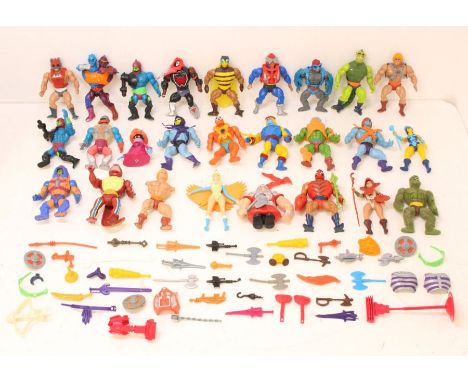Masters of the Universe: A collection of assorted 1980s Masters of the Universe figures to include: He-Man, Skeletor, Teela, 