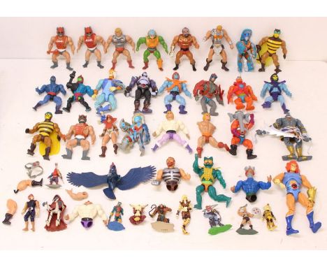 Masters of the Universe: A collection of assorted 1980s Masters of the Universe figures to include: He-Man, Skeletor, Buzz-Of