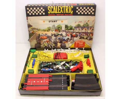 Collectables: A collection of three boxed sets, to comprise: Scalextric Set 70; Meccano Outfit No. 4 and a Subbuteo Table Soc