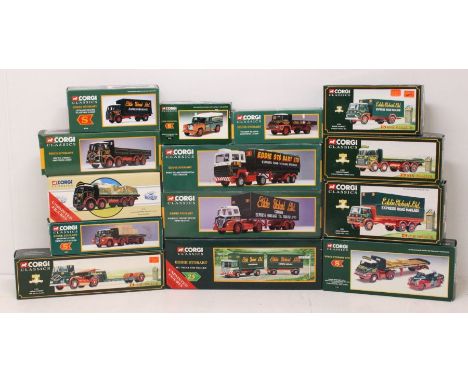Corgi: A collection of assorted boxed Corgi Classics, Eddie Stobart vehicles to incluide: Foden S21 'Mickey Mouse' with Trail