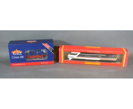 A Bachmann OO Gauge Class 08 Diesel Shunter 878 Locomotive, Longmoor Military Railway, boxed together with a Hornby OO Gauge 