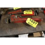 (2) 18" PIPE WRENCHES