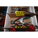 ASSORTED PLIERS AND NIPPERS