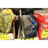 ASSORTED DRILL BITS AND BLADES