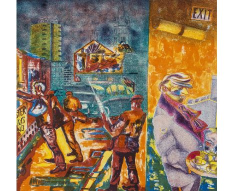 NO RESERVE δ Anthony Davies (b.1947)Northern IrelandLithograph printed in colours, 1987, signed, dated and numbered from the 