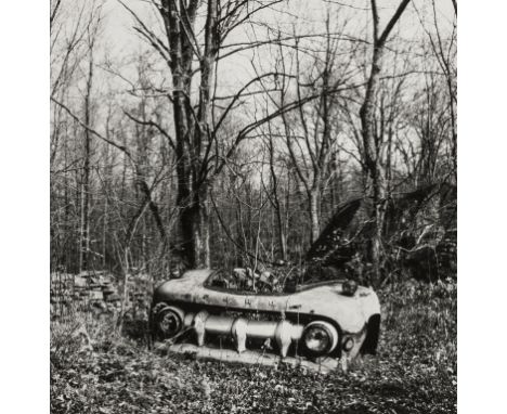 Walker Evans (1903-1975) Untitled, (Abandoned Truck Parts), 1973Gelatin silver print from a Polaroid Type 105 negative, 1973,