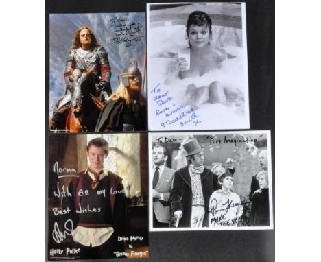 Estate of Dave Prowse - Autographs - a collection of x4 autographs from various actors. All on 8x10" photographs, comprising: