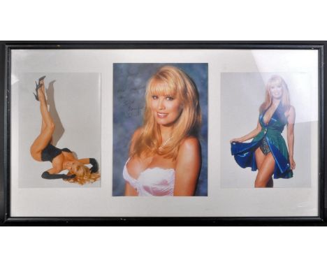 Estate of Dave Prowse - Monique Gabrielle (Model &amp; Adult Actress) - autographed photograph, dedicated ' To David - It Was