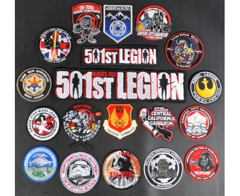 Estate of Dave Prowse - Star Wars - a collection of 501st Legion and other cosplay group patches. Includes Central California