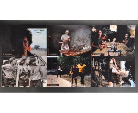 Estate of Dave Prowse - Texas Chainsaw Massacre (1974) - a collection of x6 signed 8x12" colour photographs from the classic 