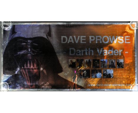 Estate of Dave Prowse - Star Wars - an original DarthVader-StarWars.com produced personal appearance convention poster for Pr