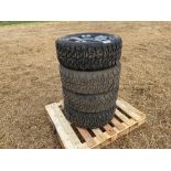 4No Goodyear Wrangler Mud-Terrain 255/55R19 wheels and tyres suited to Land Rover