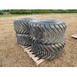4No Alliance and BKT 550/60R22.5 tyres