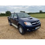 2008 Toyota Hilux HL3 D - 4D 4WD pick up, manual, diesel, blue, double cab, air conditioning, electr