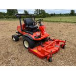 2006 Kubota F3680 ride on mower with 60" cutting deck, diesel, hydrostatic with Kubota 4 cylinder en