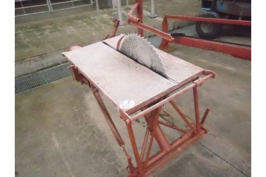 Flat Belt Mcconnell Saw Bench