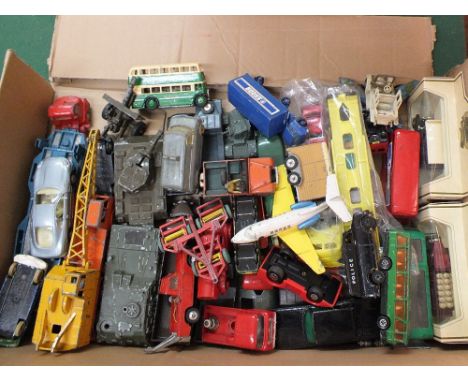 Various unboxed Dinky and Corgi models