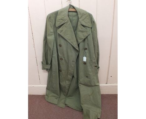 A USA WWII Army raincoat