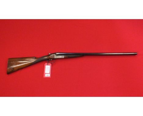 An Army and Navy 12 bore side-by-side box lock ejector, this classic English gun has 28" barrels and is in above average cond