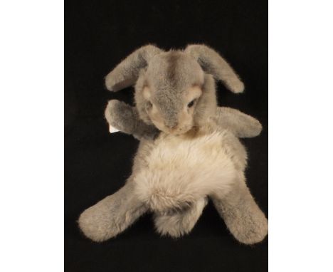 A Steiff rabbit glove puppet
