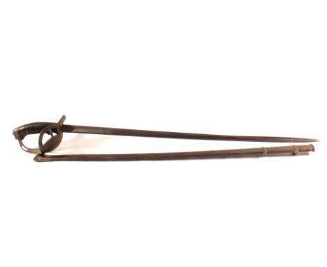 A Solingen marked sword (German manufacture) with scabbard